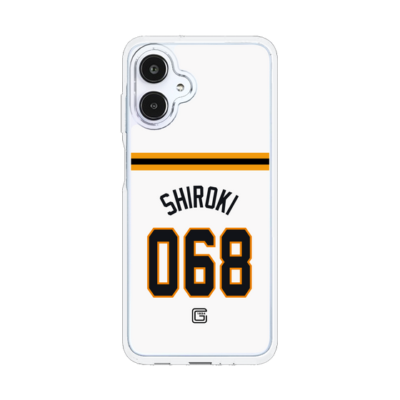 スリムプロテクションケース［ 読売ジャイアンツ - #068 SHIROKI - ホーム ］