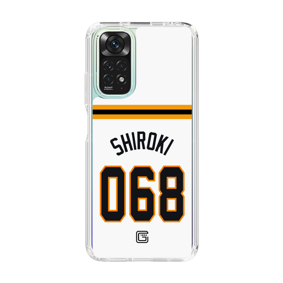 スリムプロテクションケース［ 読売ジャイアンツ - #068 SHIROKI - ホーム ］