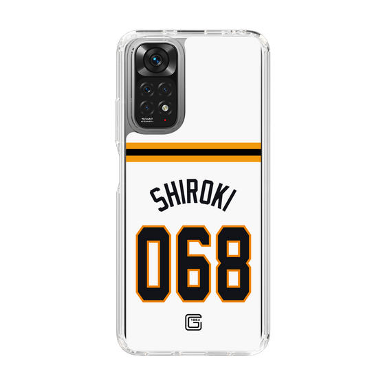 スリムプロテクションケース［ 読売ジャイアンツ - #068 SHIROKI - ホーム ］