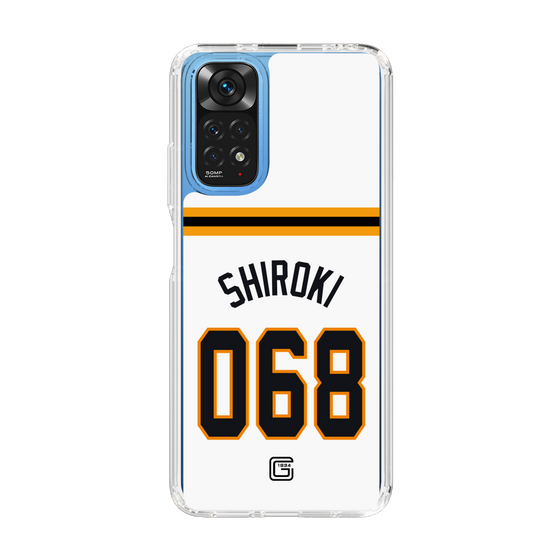 スリムプロテクションケース［ 読売ジャイアンツ - #068 SHIROKI - ホーム ］