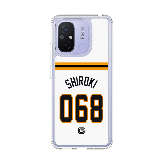 スリムプロテクションケース［ 読売ジャイアンツ - #068 SHIROKI - ホーム ］