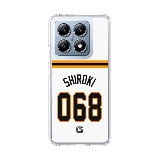 スリムプロテクションケース［ 読売ジャイアンツ - #068 SHIROKI - ホーム ］