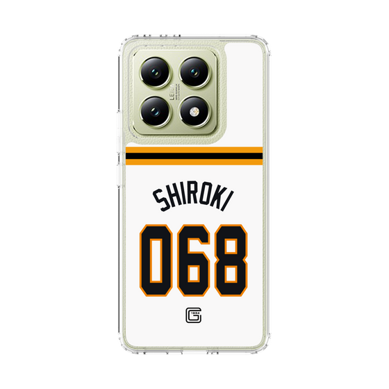 スリムプロテクションケース［ 読売ジャイアンツ - #068 SHIROKI - ホーム ］