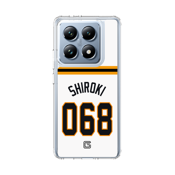 スリムプロテクションケース［ 読売ジャイアンツ - #068 SHIROKI - ホーム ］