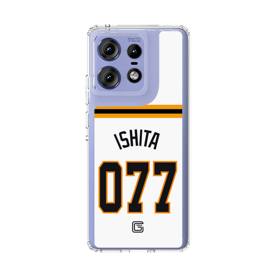 スリムプロテクションケース［ 読売ジャイアンツ - #077 ISHITA - ホーム ］