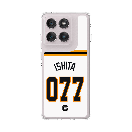 スリムプロテクションケース［ 読売ジャイアンツ - #077 ISHITA - ホーム ］