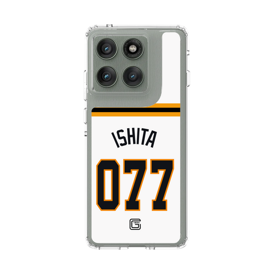 スリムプロテクションケース［ 読売ジャイアンツ - #077 ISHITA - ホーム ］