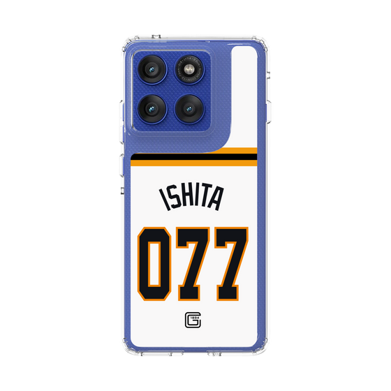 スリムプロテクションケース［ 読売ジャイアンツ - #077 ISHITA - ホーム ］