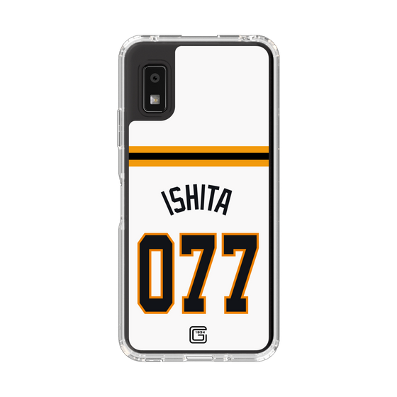 スリムプロテクションケース［ 読売ジャイアンツ - #077 ISHITA - ホーム ］