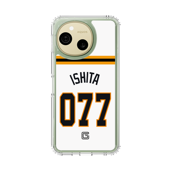 スリムプロテクションケース［ 読売ジャイアンツ - #077 ISHITA - ホーム ］