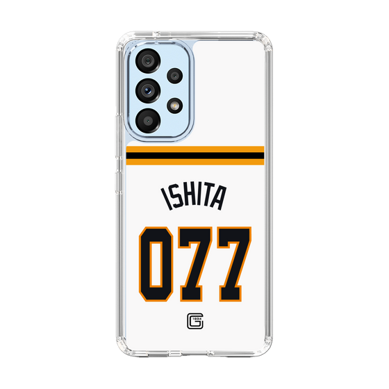 スリムプロテクションケース［ 読売ジャイアンツ - #077 ISHITA - ホーム ］