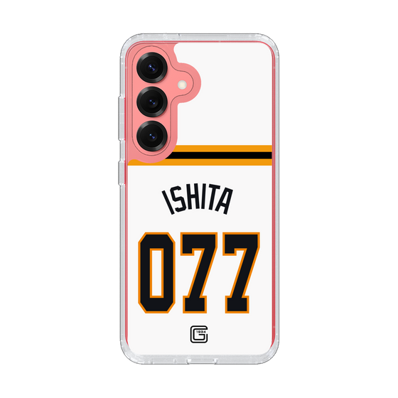 スリムプロテクションケース［ 読売ジャイアンツ - #077 ISHITA - ホーム ］