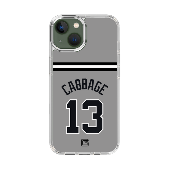 スリムプロテクションケース［ 読売ジャイアンツ - #13 CABBAGE - ビジター ］