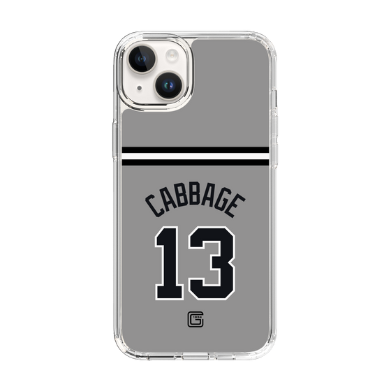 スリムプロテクションケース［ 読売ジャイアンツ - #13 CABBAGE - ビジター ］