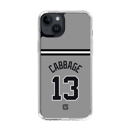スリムプロテクションケース［ 読売ジャイアンツ - #13 CABBAGE - ビジター ］