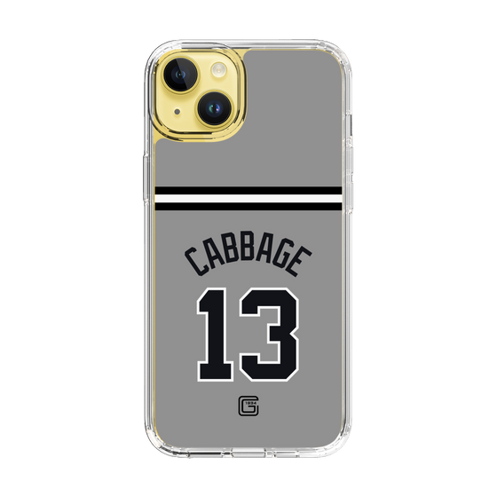 スリムプロテクションケース［ 読売ジャイアンツ - #13 CABBAGE - ビジター ］