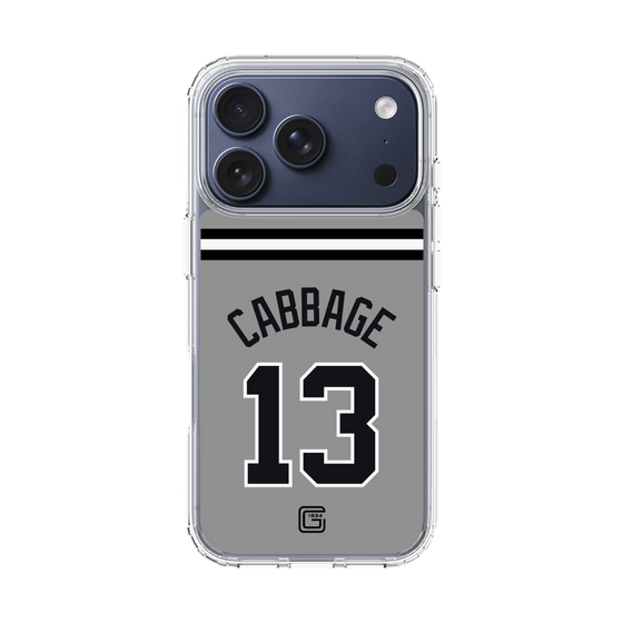 スリムプロテクションケース［ 読売ジャイアンツ - #13 CABBAGE - ビジター ］