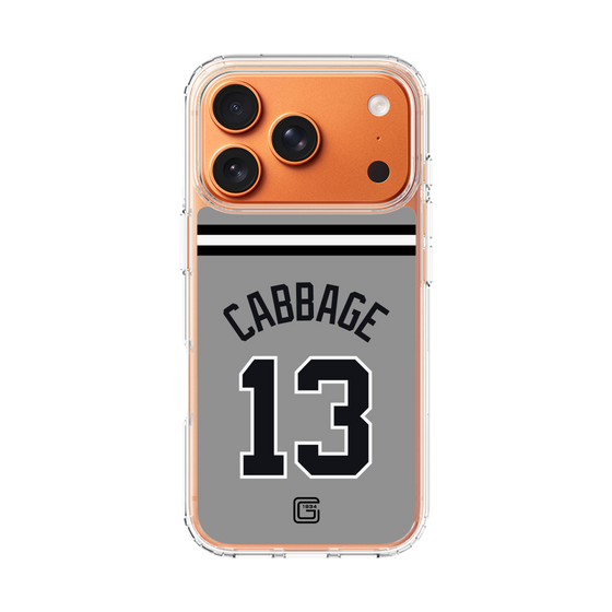 スリムプロテクションケース［ 読売ジャイアンツ - #13 CABBAGE - ビジター ］