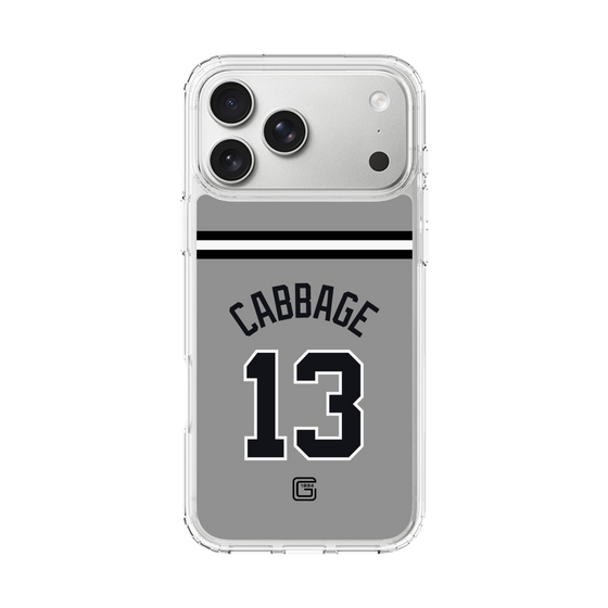 スリムプロテクションケース［ 読売ジャイアンツ - #13 CABBAGE - ビジター ］