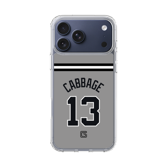 スリムプロテクションケース［ 読売ジャイアンツ - #13 CABBAGE - ビジター ］