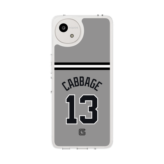 スリムプロテクションケース［ 読売ジャイアンツ - #13 CABBAGE - ビジター ］