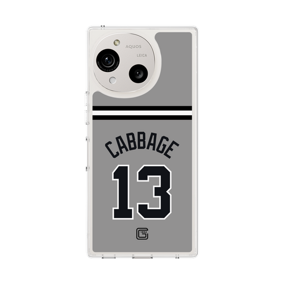 スリムプロテクションケース［ 読売ジャイアンツ - #13 CABBAGE - ビジター ］