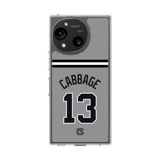 スリムプロテクションケース［ 読売ジャイアンツ - #13 CABBAGE - ビジター ］
