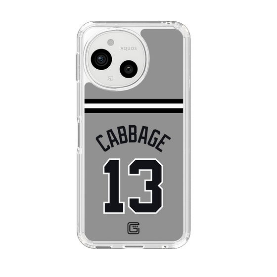 スリムプロテクションケース［ 読売ジャイアンツ - #13 CABBAGE - ビジター ］