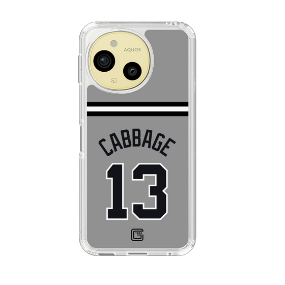 スリムプロテクションケース［ 読売ジャイアンツ - #13 CABBAGE - ビジター ］