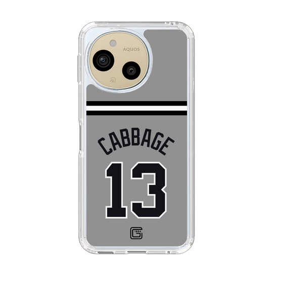 スリムプロテクションケース［ 読売ジャイアンツ - #13 CABBAGE - ビジター ］