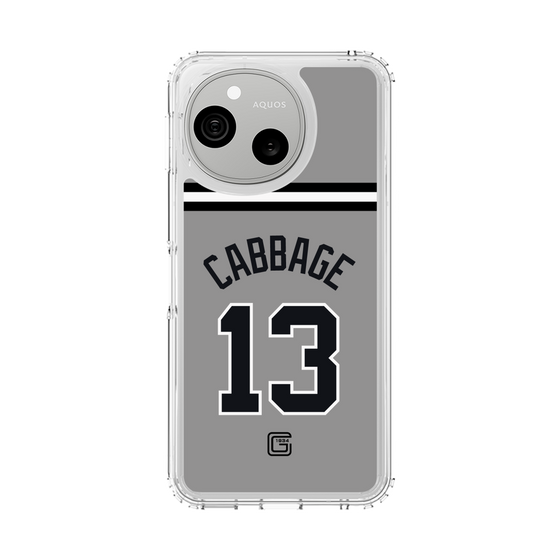 スリムプロテクションケース［ 読売ジャイアンツ - #13 CABBAGE - ビジター ］