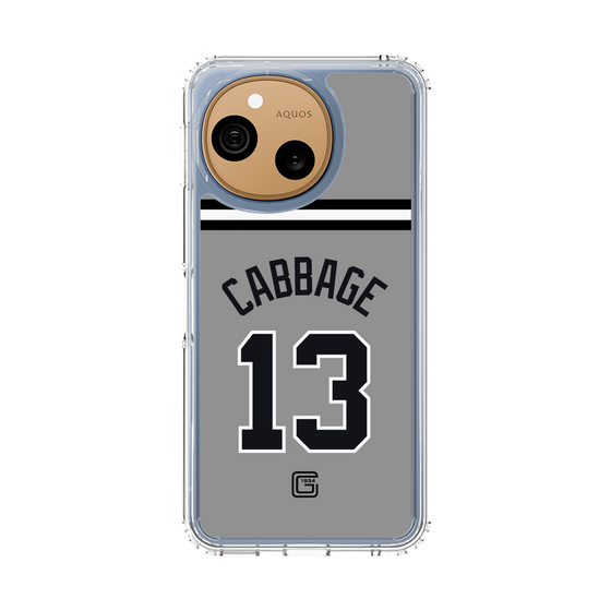 スリムプロテクションケース［ 読売ジャイアンツ - #13 CABBAGE - ビジター ］