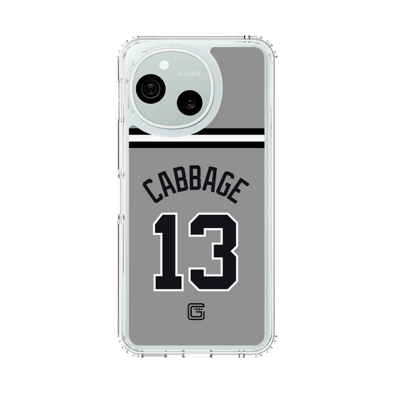 スリムプロテクションケース［ 読売ジャイアンツ - #13 CABBAGE - ビジター ］