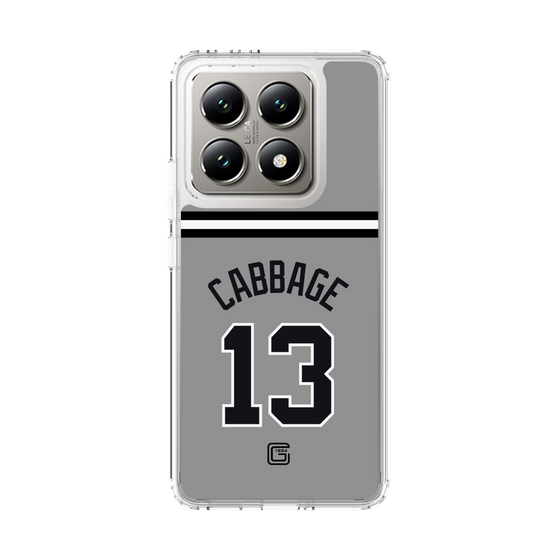 スリムプロテクションケース［ 読売ジャイアンツ - #13 CABBAGE - ビジター ］