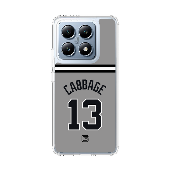 スリムプロテクションケース［ 読売ジャイアンツ - #13 CABBAGE - ビジター ］
