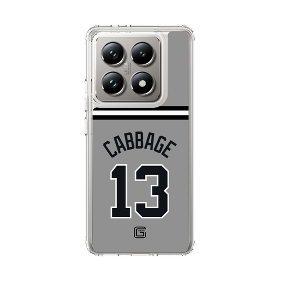 スリムプロテクションケース［ 読売ジャイアンツ - #13 CABBAGE - ビジター ］
