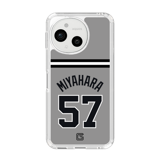 スリムプロテクションケース［ 読売ジャイアンツ - #57 MIYAHARA - ビジター ］