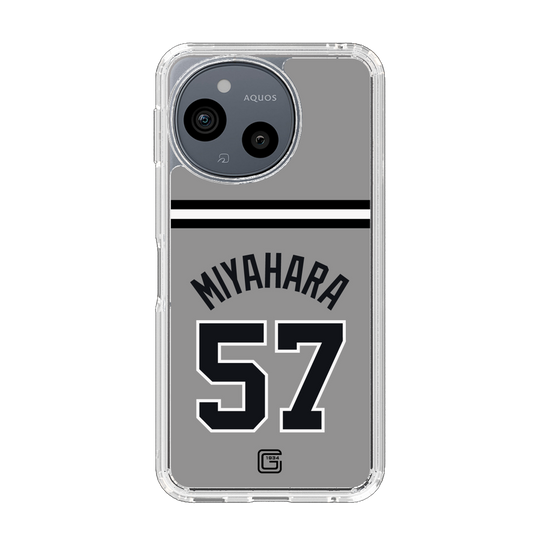 スリムプロテクションケース［ 読売ジャイアンツ - #57 MIYAHARA - ビジター ］