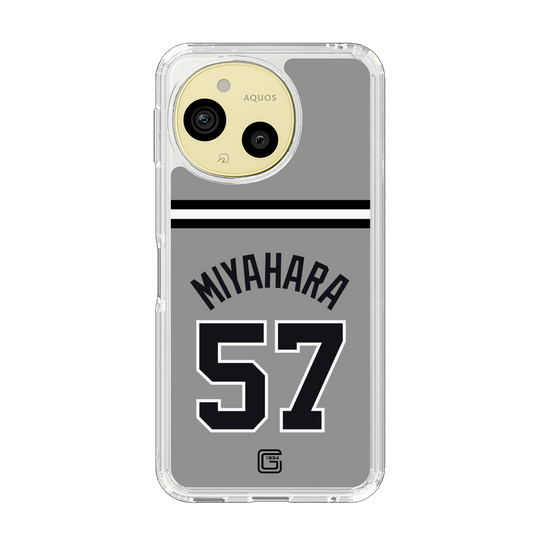 スリムプロテクションケース［ 読売ジャイアンツ - #57 MIYAHARA - ビジター ］
