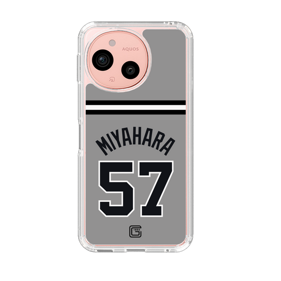 スリムプロテクションケース［ 読売ジャイアンツ - #57 MIYAHARA - ビジター ］
