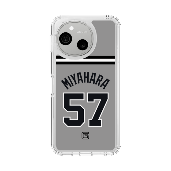 スリムプロテクションケース［ 読売ジャイアンツ - #57 MIYAHARA - ビジター ］