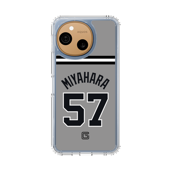 スリムプロテクションケース［ 読売ジャイアンツ - #57 MIYAHARA - ビジター ］