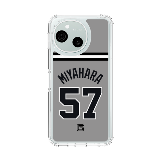 スリムプロテクションケース［ 読売ジャイアンツ - #57 MIYAHARA - ビジター ］