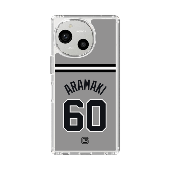 スリムプロテクションケース［ 読売ジャイアンツ - #60 ARAMAKI - ビジター ］