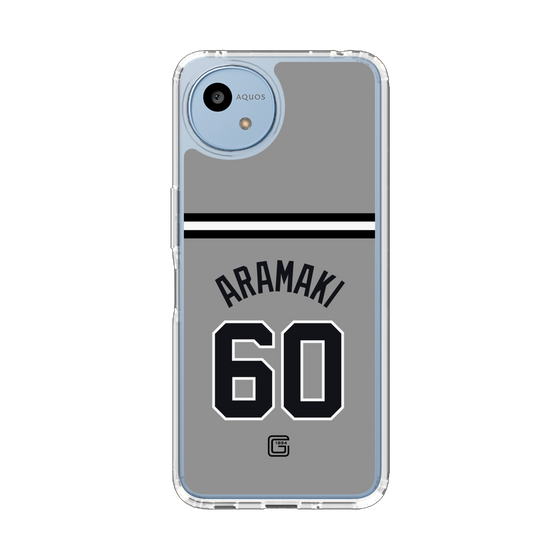 スリムプロテクションケース［ 読売ジャイアンツ - #60 ARAMAKI - ビジター ］