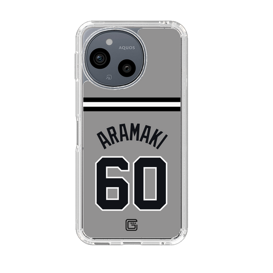 スリムプロテクションケース［ 読売ジャイアンツ - #60 ARAMAKI - ビジター ］