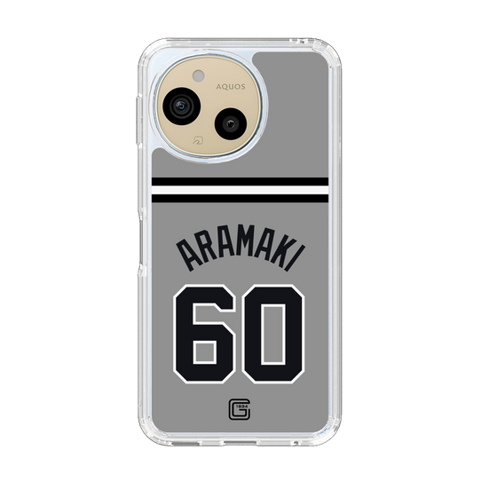 スリムプロテクションケース［ 読売ジャイアンツ - #60 ARAMAKI - ビジター ］