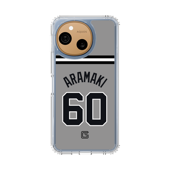 スリムプロテクションケース［ 読売ジャイアンツ - #60 ARAMAKI - ビジター ］