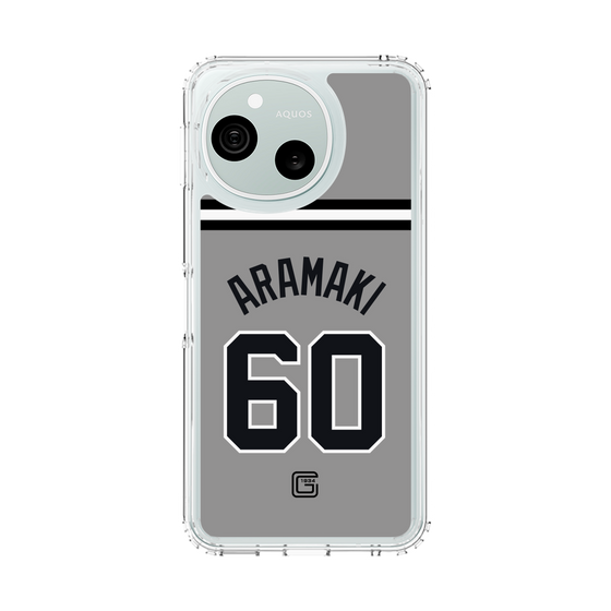 スリムプロテクションケース［ 読売ジャイアンツ - #60 ARAMAKI - ビジター ］