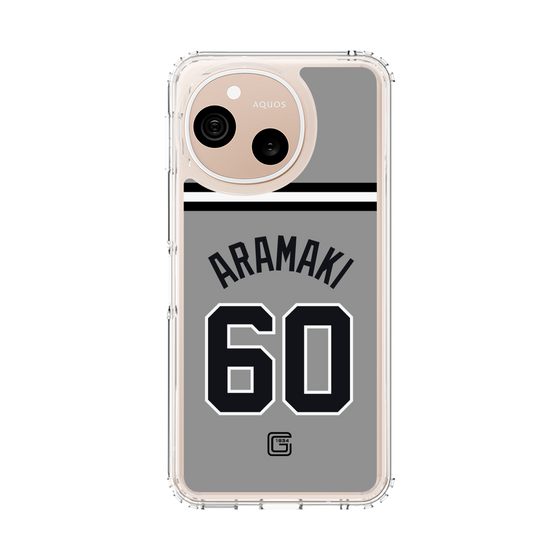 スリムプロテクションケース［ 読売ジャイアンツ - #60 ARAMAKI - ビジター ］
